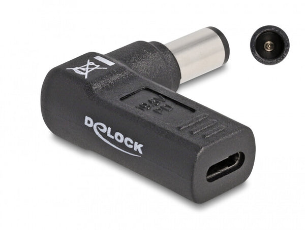 DeLOCK 60005 oplader til mobil enhed Laptop Sort USB Indendørs