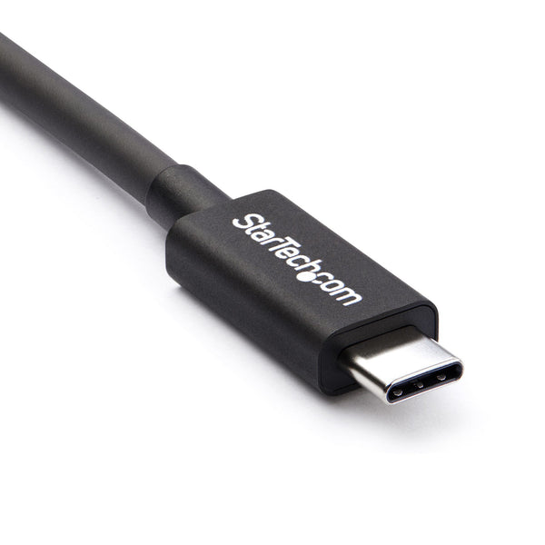 StarTech.com TBLT34MM50CM Thunderbolt kabel 0,5 m 40 Gbit/sek. Sort
