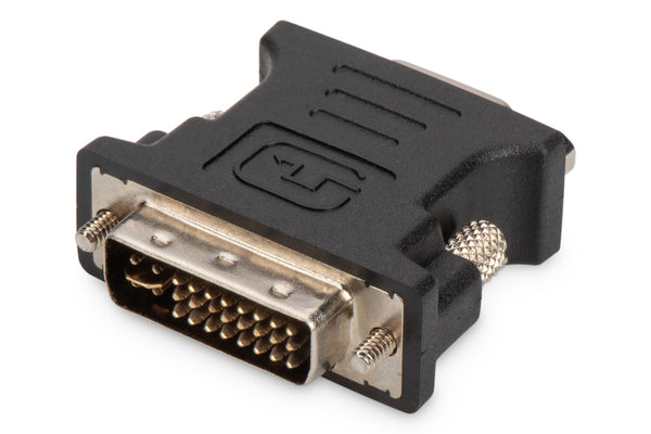 Digitus AK-320504-000-S kabel kønsskifter DVI-I, (24+5) D-Sub Sort