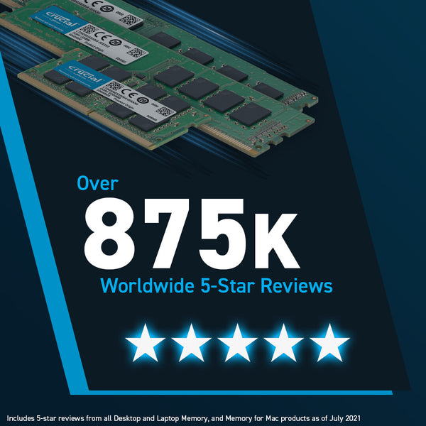 Crucial CT2K16G48C40U5 hukommelsesmodul 32 GB 2 x 16 GB DDR5 288-pin DIMM