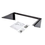 StarTech.com RK619WALLV stativ 6U Vægmonteret stativ Sort