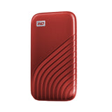 Western Digital My Passport 1 TB USB Type-C 3.2 Gen 2 (3.1 Gen 2) Rød