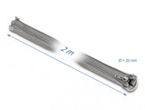 DeLOCK 20830 kabelbakke Grå 1,5 cm
