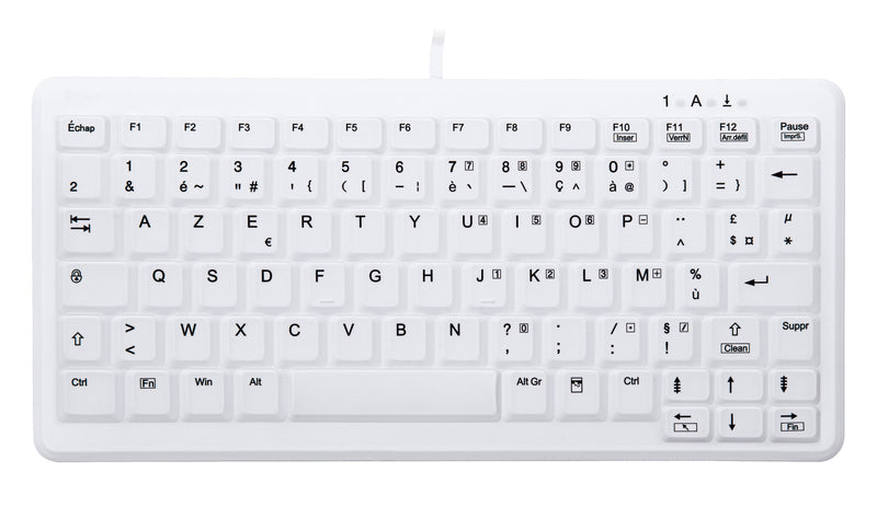Contour Design Active Key AK-C4110 tastatur Medicinsk USB AZERTY Fransk Hvid