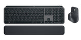 Logitech MX Keys Combo For Business Gen 2 tastatur Mus inkluderet Kontor RF trådløs + Bluetooth QWERTZ Tysk Grafit