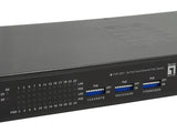LevelOne FGP-2601W150 netværksswitch Ikke administreret Gigabit Ethernet (10/100/1000) Strøm over Ethernet (PoE) Sort