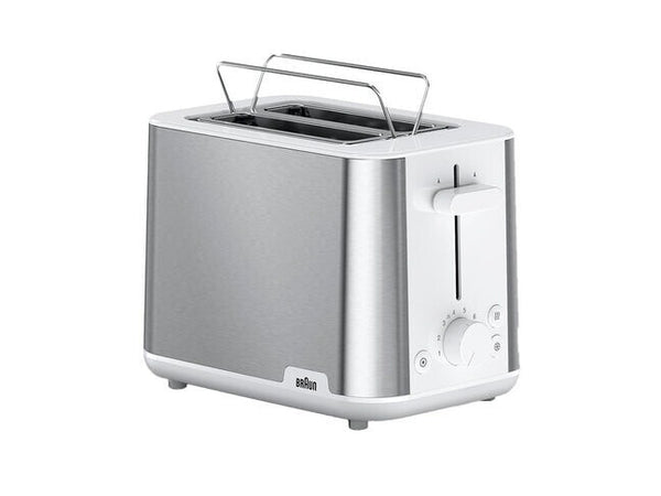 Braun HT 1510 8 2 skive(r) 900 W Rustfrit stål, Hvid