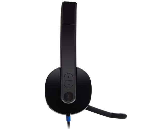 Logitech 981-000480 hovedtelefoner/headset Ledningsført Kontor/Callcenter USB Type-A Sort