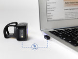 DeLOCK Ring Barcode Scanner 1D and 2D with 2.4 GHz or Bluetooth Bærbar stregkodelæser 1D/2D CMOS Sort