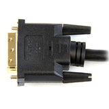 StarTech.com 0.5m, HDMI - DVI-D 0,5 m Sort