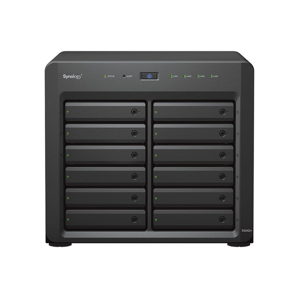 Synology DiskStation DS2422+ NAS Desktop Ryzen Embedded V1500B 4 GB DDR4 144 TB HDD DiskStation Manager Sort