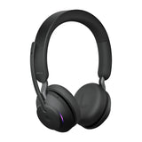 Jabra Evolve2 65 Headset Trådløs Kontor/Callcenter USB Type-C Bluetooth Opladningsstativ Sort