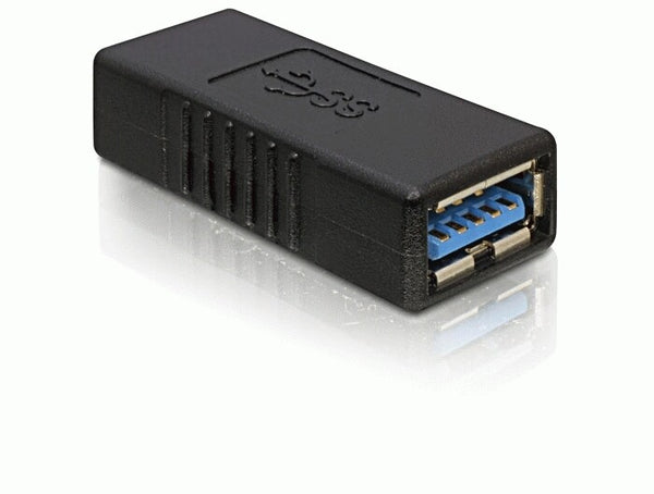 DeLOCK USB 3.0-A Adapter USB-A Sort