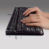 Logitech Keyboard K120 for Business tastatur Universel USB AZERTY Fransk Sort