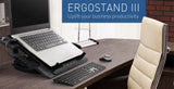 Cooler Master NotePal Ergostand III køling til laptop 43,2 cm (17") 800 rpm Sort