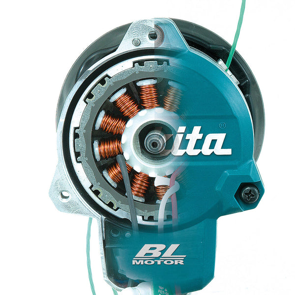 Makita DUR368LZ børsteskærer & strengtrimmerer 35 cm Batteri Sort, Blå