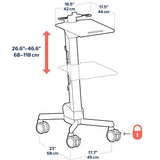 Ergotron Neo-Flex Laptop Cart Grå Multimedie kurv/trolley