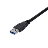 StarTech.com USB3SEXT1MBK USB-kabel USB 3.2 Gen 1 (3.1 Gen 1) 1 m USB A 5 Gbit/sek. Sort