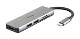 D-Link DUB-M530 dockingstation Ledningsført USB 3.2 Gen 1 (3.1 Gen 1) Type-C Aluminium