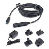 StarTech.com USB3AAEXT3M USB-kabel USB 3.2 Gen 1 (3.1 Gen 1) 3 m USB A Sort
