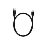 MediaRange MRCS160 USB-kabel USB 3.2 Gen 1 (3.1 Gen 1) 1,2 m USB A USB C 5 Gbit/sek. Sort