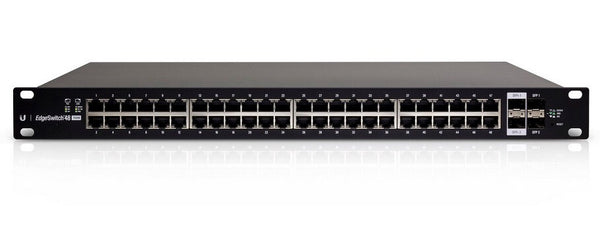 Ubiquiti ES-48-500W netværksswitch Administreret L2/L3 Gigabit Ethernet (10/100/1000) Strøm over Ethernet (PoE) 1U Sort