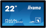 iiyama ProLite TF2215MC-B2 computerskærm 54,6 cm (21.5") 1920 x 1080 pixel Fuld HD LED Berøringsskærm Multibruger Sort