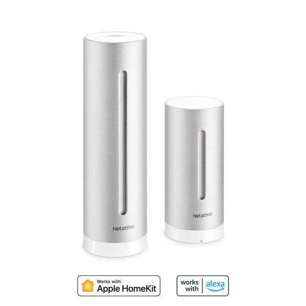 Netatmo NWS01-EC digital vejrstation Aluminium Batteri/USB Wi-Fi