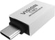 Vision TC-USBC3A kabel kønsskifter USB-A USB-C Hvid
