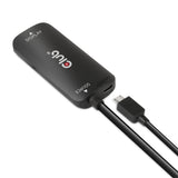 CLUB3D CAC-1335 videokabel adapter 1 m HDMI + USB DisplayPort Sort