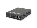 LevelOne GVM-1000 netværksomformer til medie 1000 Mbit/s Sort