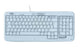 Medigenic Compact tastatur Medicinsk USB + PS/2 Tysk Hvid