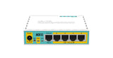 Mikrotik hEX PoE lite kabelforbundet router Hurtigt ethernet Hvid
