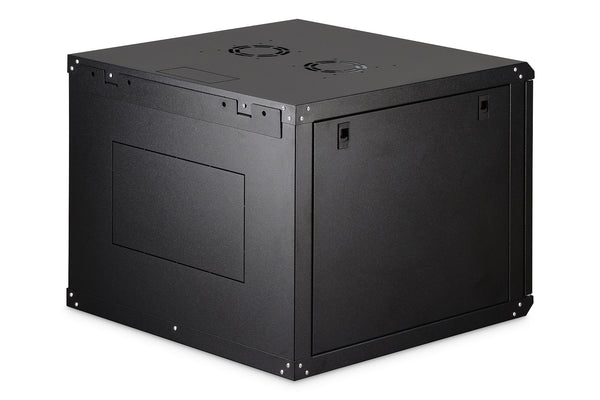 Digitus DN-19 09U-6/6-EC-SW stativ 9U Vægmonteret stativ Sort
