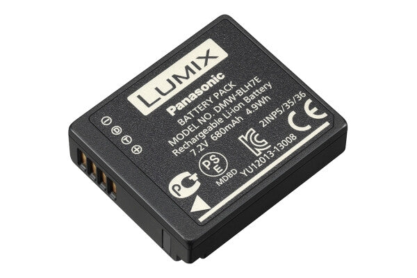 Panasonic DMW-BLH7E batteri til kamera/videokamera Lithium-Ion (Li-Ion) 680 mAh