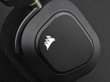 Corsair HS80 RGB Headset Trådløs Spil Sort