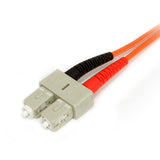 StarTech.com FIBLCSC3 InfiniBand og fiberoptisk kabel 3 m LC SC Orange