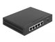 DeLOCK 87781 netværksswitch 2.5G Ethernet (100/1000/2500) Sort