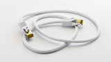 Goobay 91091 netværkskabel Hvid 1 m Cat7 S/FTP (S-STP)