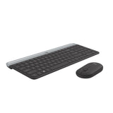 Logitech 920-009194 tastatur Mus inkluderet Universel RF trådløst AZERTY Belgisk Grafit