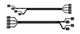 Intel A2U8PSWCXCXK1 Serial Attached SCSI (SAS)-kabel 0,725 m Sort