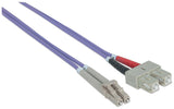 Intellinet 750936 InfiniBand og fiberoptisk kabel 3 m LC SC Violet