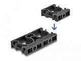 DeLOCK 60481 kabelorganisator Kabelholder Sort 8 stk