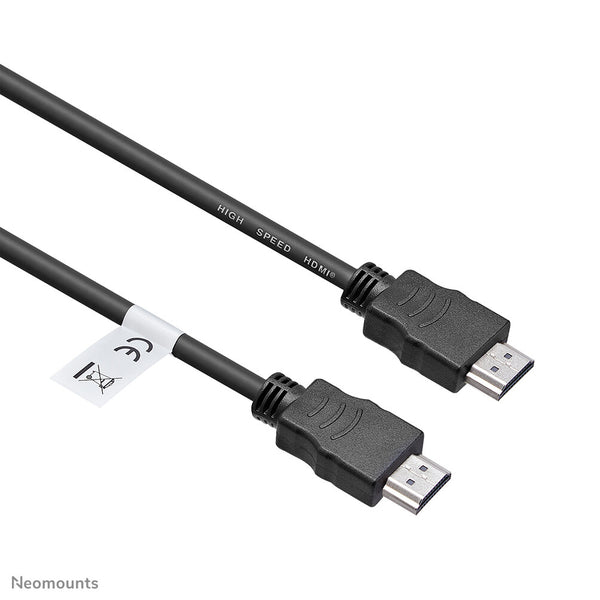 Neomounts HDMI15MM HDMI-kabel 5 m HDMI Type A (Standard) Sort