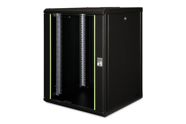 Digitus DN-19 16U-6/6-SW stativ Vægmonteret stativ Sort
