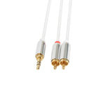 Prokord AUDIO-0019 lydkabel 5 m 3.5mm 2 x RCA Hvid