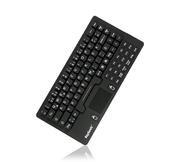 KeySonic KSK-5031IN (UK) tastatur Universel USB QWERTY UK engelsk Sort