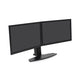 Ergotron Neo Flex Dual Monitor Lift Stand 62,2 cm (24.5") Skrivebord Sort