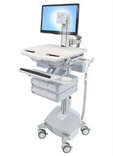 Ergotron StyleView Aluminium, Grå, Hvid Fladt panel Multimedie kurv