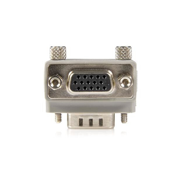 StarTech.com Right Angle VGA / VGA Cable Adapter Type 1 - M/F DB15 Grå